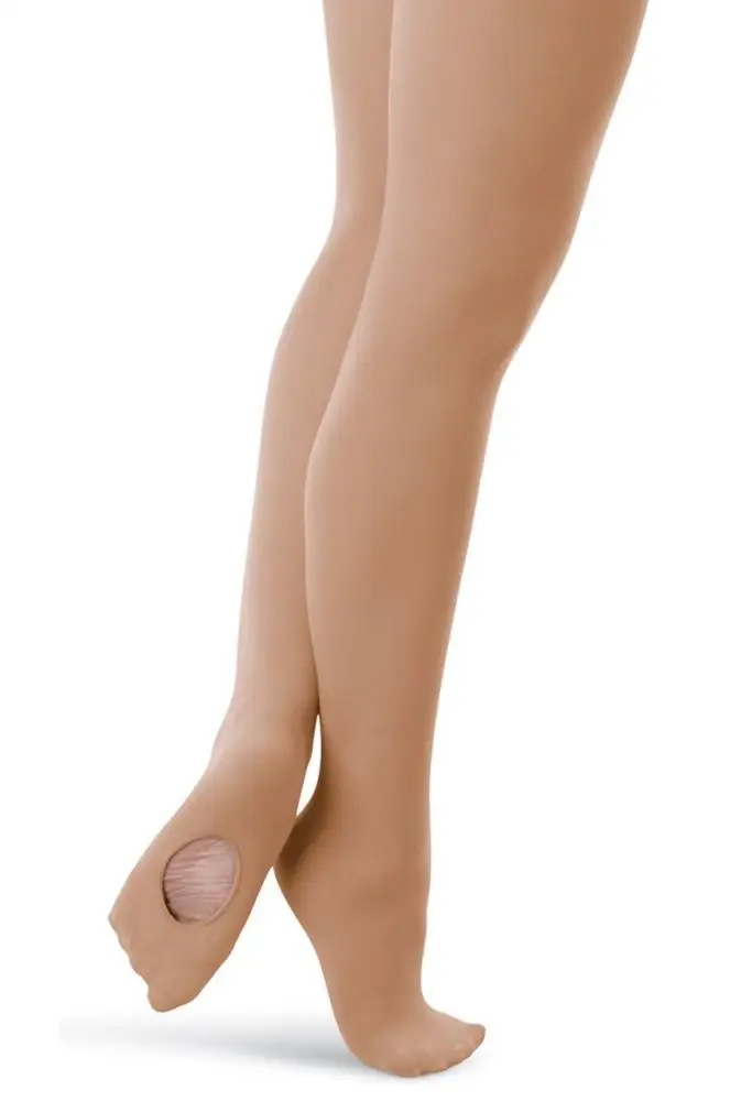 BT00002 60D Бесплатная доставка бесплатные образцы EXW Дамы Темно-коричневые нейлоновые колготки балетные розовые Конвертируемые танцевальные