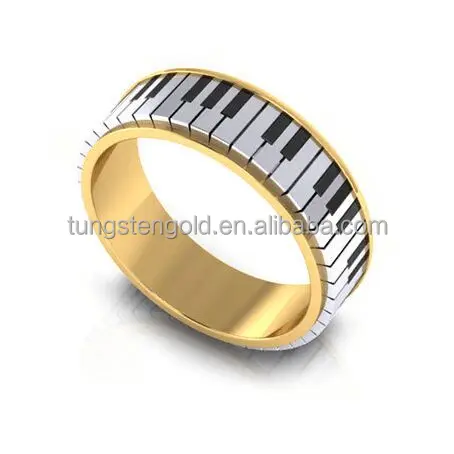 ピアノ音楽バンドリングステンレス鋼音楽リング男性と女性のリング Buy 音楽リング 音楽バンドリング リングステンレス鋼 Product On Alibaba Com
