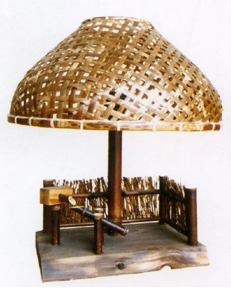 bamboo crafts lamp