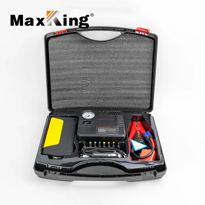 16800mah Emergency Jump Starter Power Pack Handy Jump Starter Asy Start Car Batter Charger Jump with Safety Hammer
