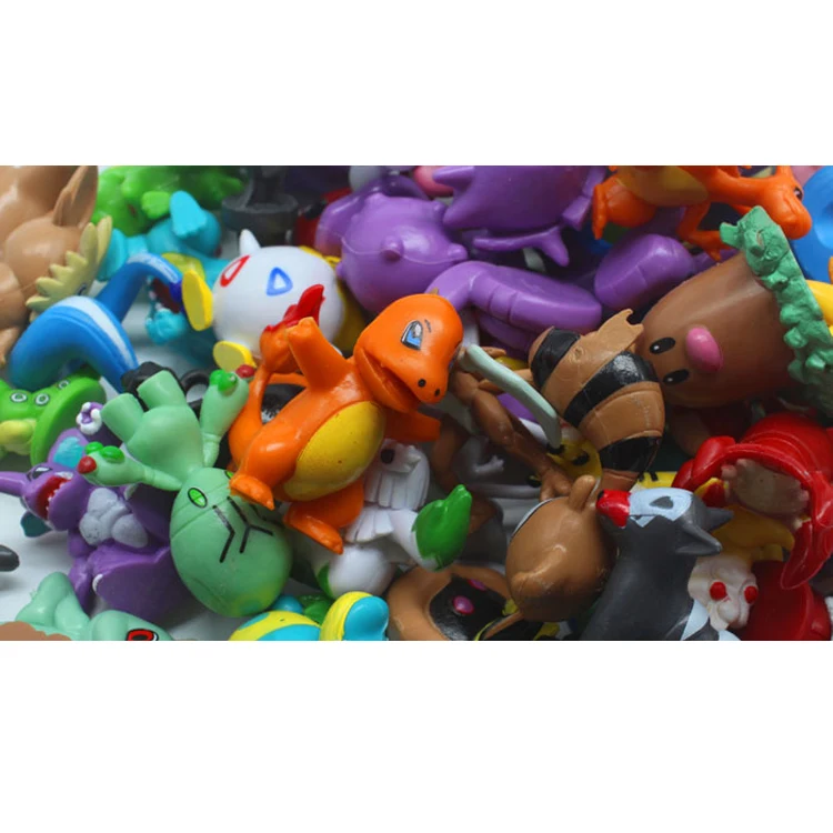 
 Мини 3d Аниме 200 шт. Покемон долговечная Коллекционная фигурка  