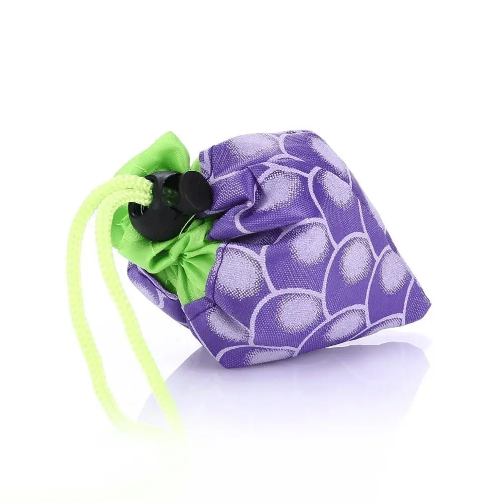 Reusable Strawberry Bag Fold up Strawberry Shopping Tote Bag Cute