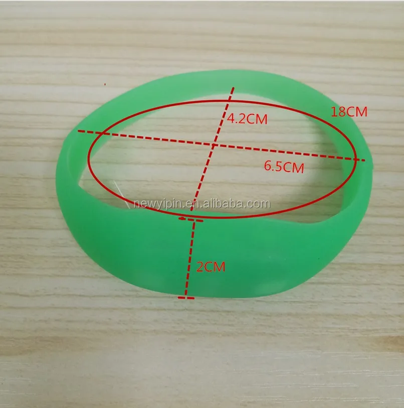 Silicone Luminous Wristband LED Vibration Luminous Bracelet Voice Glowing Bracelet for Activities Party Gifts