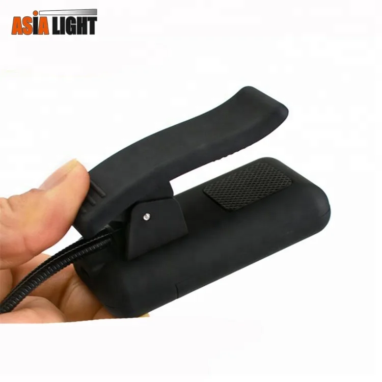 Гибкий светодиодный зажим COB на батарейках для чтения