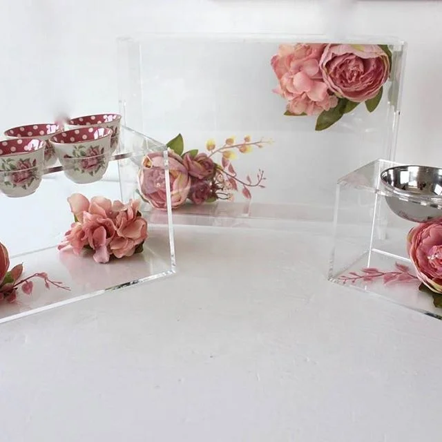 Custom Beautiful Printing Good Quality Acrylic Rotating Chewing Gum Display Rack
