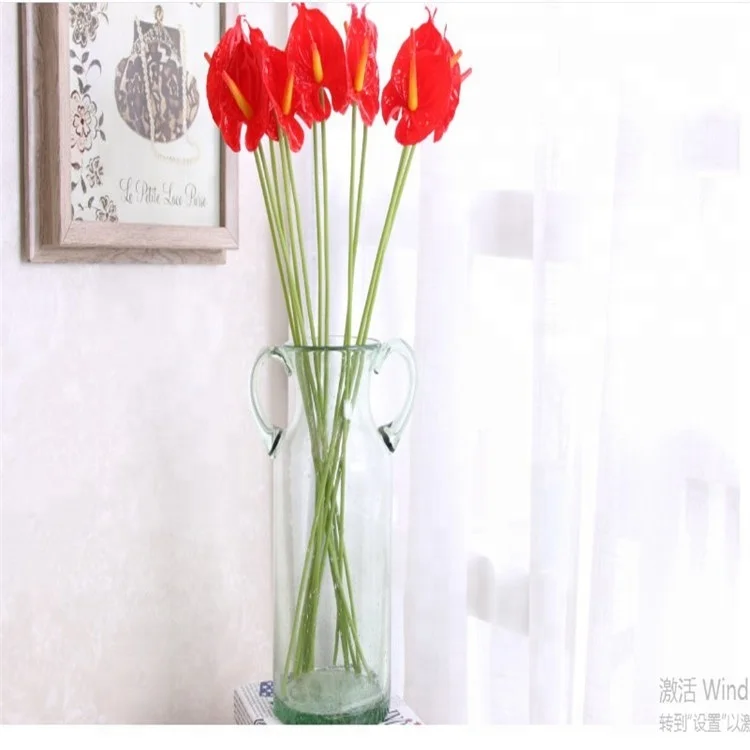 卸売価格ベストセラー造花赤ピンク紫マルチカラーアンスリウム花新鮮な切り花 Buy アンスリウム花 アンスリウム造花 人工アンスリウム Product On Alibaba Com