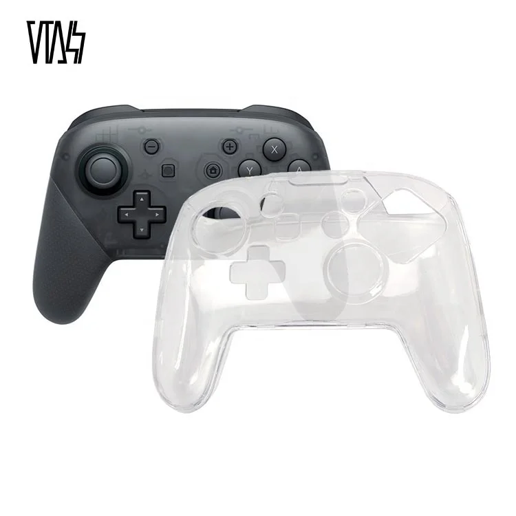 Omkostningsprocent falskhed Addition Source Clear Transparent Protective Shell Case Cover for Nintendo Switch  PRO Controller on m.alibaba.com