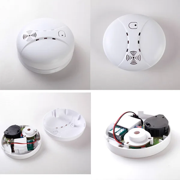 Питание от аккумулятора 9 В Автономный Ионизация Дымовая Пожарная Сигнализация