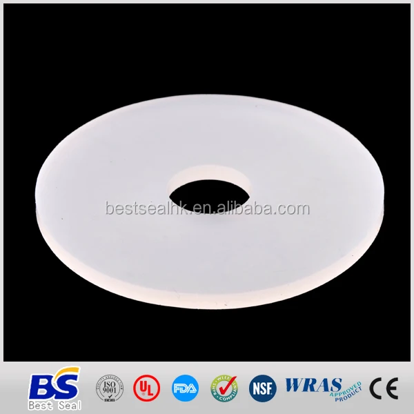 Устойчивая к высоким температурам Пищевая силиконовая резина, силиконовая шайба