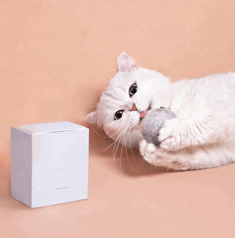 2018 Top Selling Products Catnip Wool Ball Cat Toys Cat Toys Gift Box Ferret Cat Mint Toys