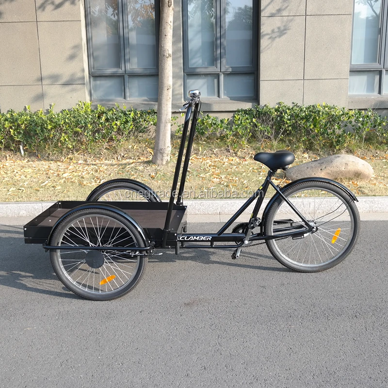 reverse trike bicycle