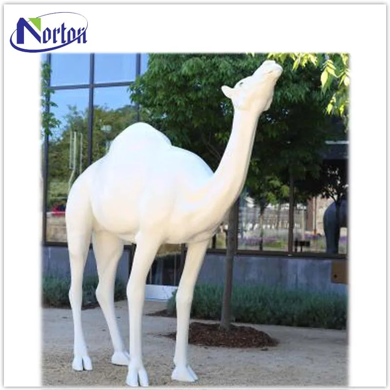 モロッコ 木彫 彫刻 Camel ラクダ アウトドア公園装飾 大型キャメル彫刻 樹脂製ファイバーグラス像