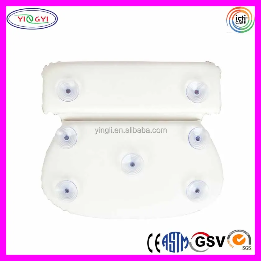 E394 7 присосок премиум класса Роскошная подушка для ванной поддержки подушки с