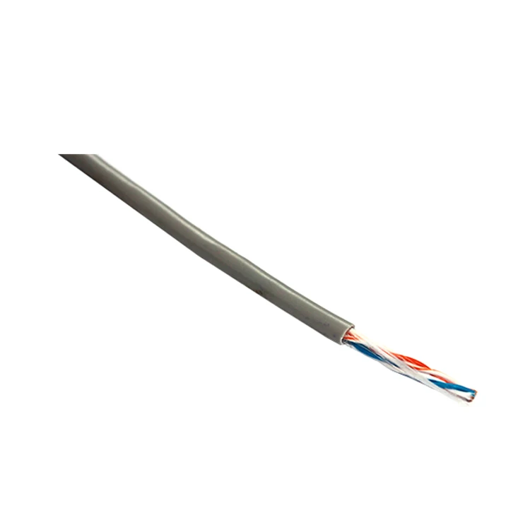 Communication 24 awg 2 pair flat telephone cable