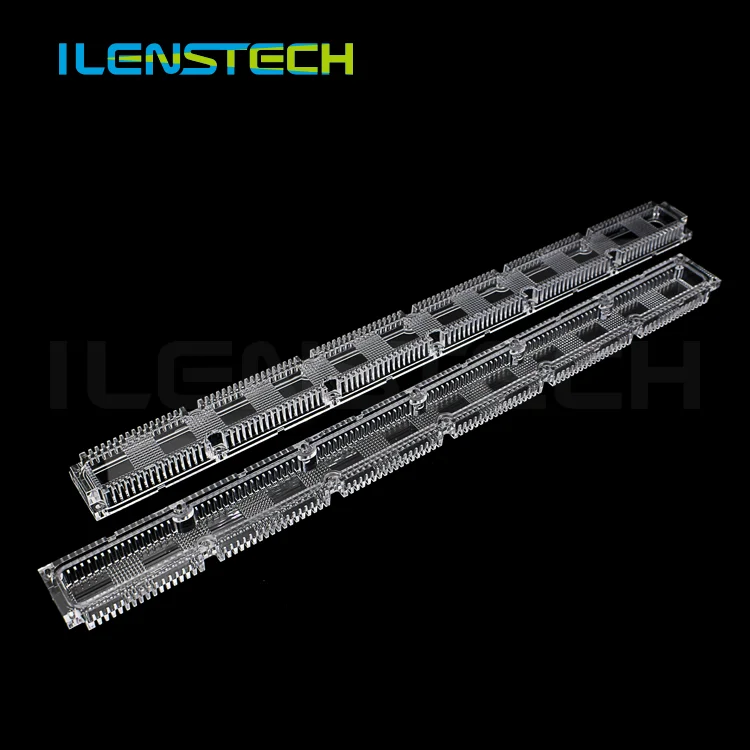 Smd светодиодная линейная выпуклая лента 60x90 градусов для светодиодов 3030 3535 5050