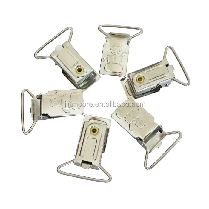 Plastic Suspender Clips  Grip Clip Suspender Buckle