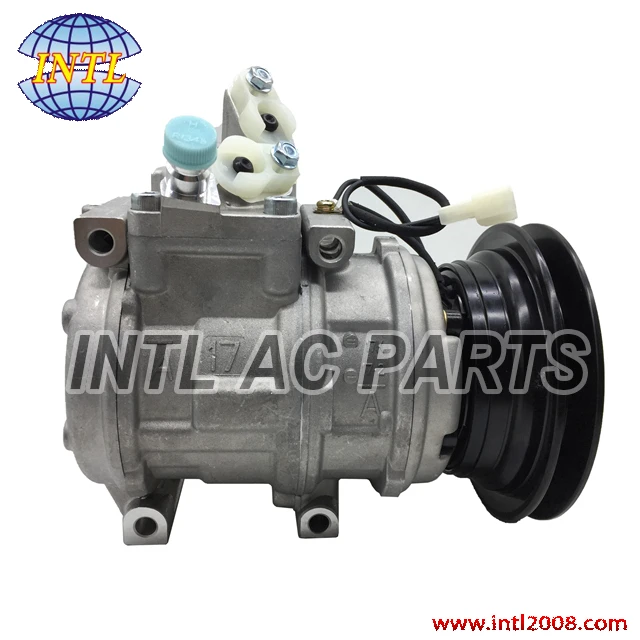 新品 DENSO A/Cコンプレッサー 447200-1424 日本製 Denso 447200 A/C Compressor (SVR) | Belt Driven