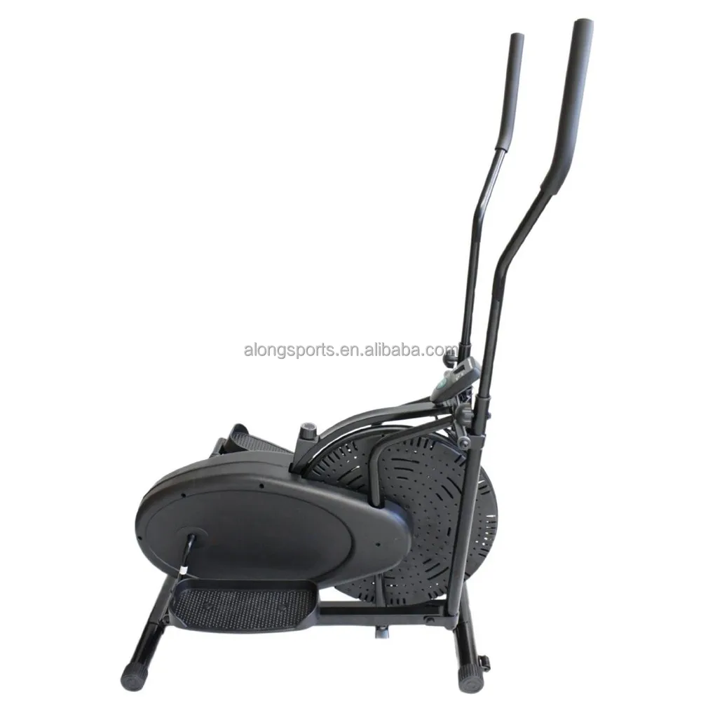 Along 2 in 1 Elliptical Fan Bike Dual Cross Trainer Machine Exercise Workout Home Gym CT801