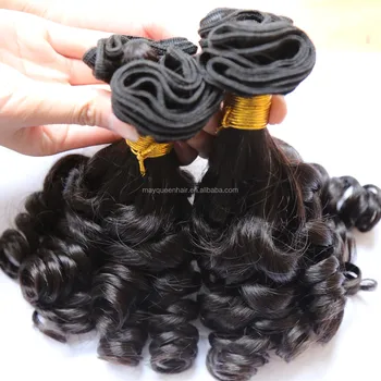 Brazilian Curly Hair Wave Funmi Hair Bundles 100% Remy Human Hair Extention