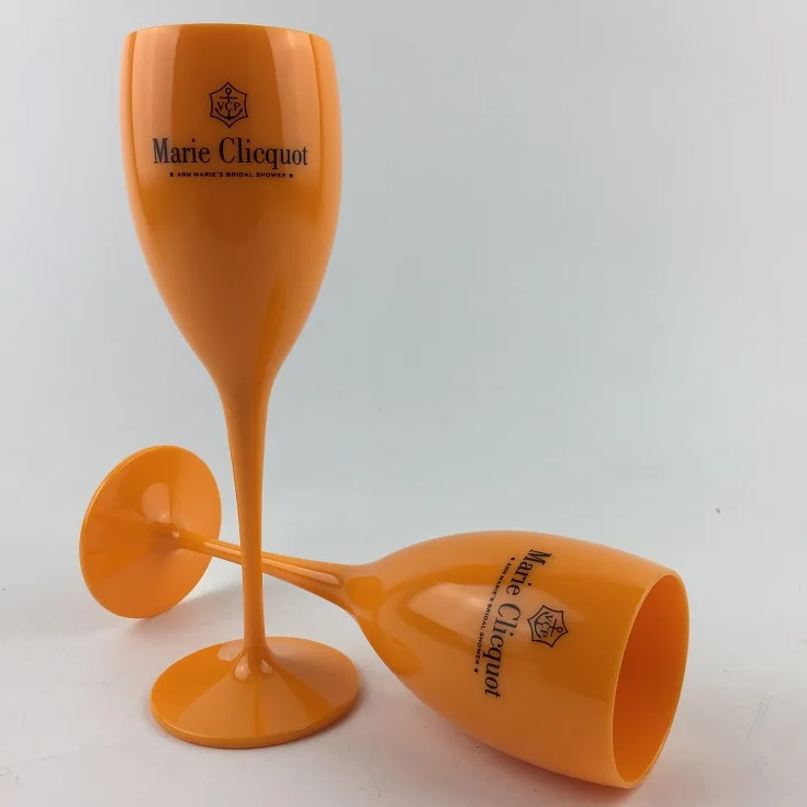 5 унций пластиковые флейты для поднятия тоста шампанского на
