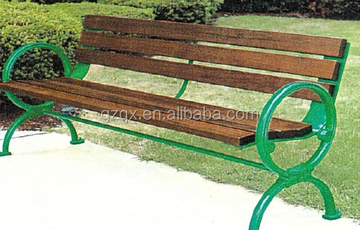 Напольная металлическая скамейка ноги/садовая мебель/Pro мебель для сада/QX-144F