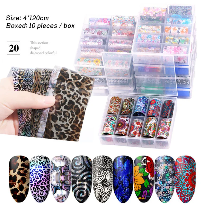Newest High Quality Nail Art Foil 10 