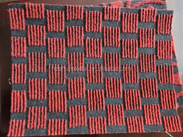 Двухцветный жаккардовый ковер для коридора офиса в