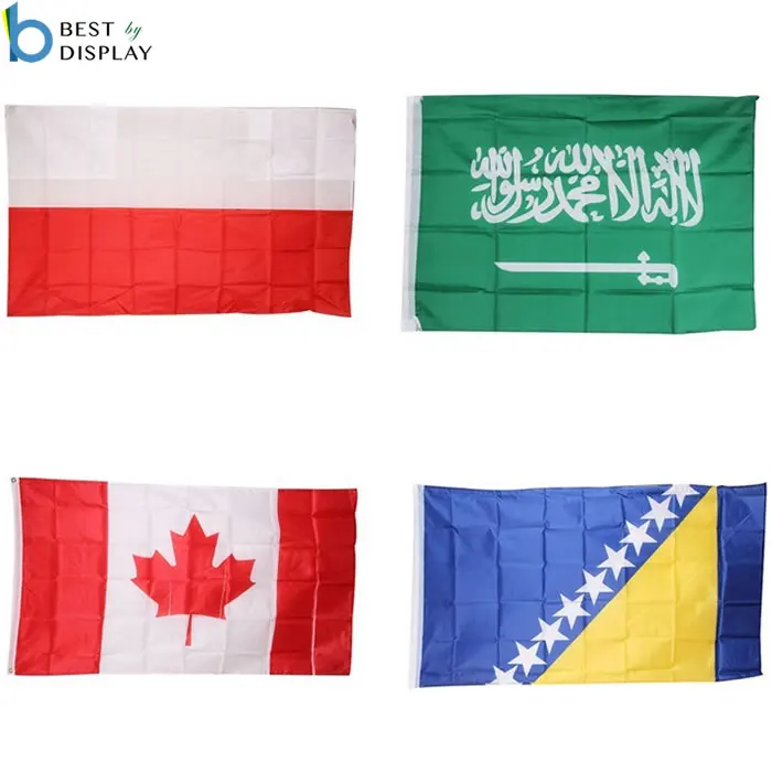 All Country Flags Custom Nation Russia Hand Flag With Stick