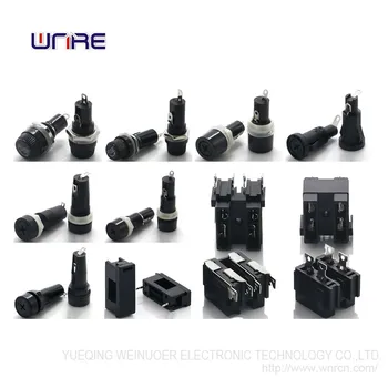 WNRE 16A 250V 10A 125V cylindrical fuse block blade mini Fuse Holder pcb mount