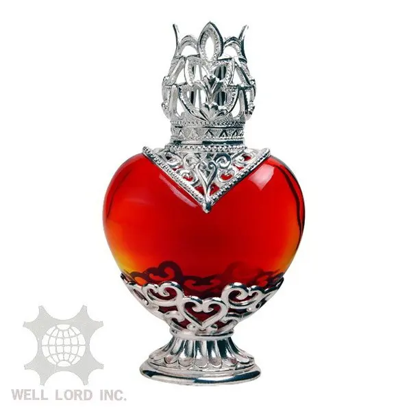 perfume heart shaped bottle