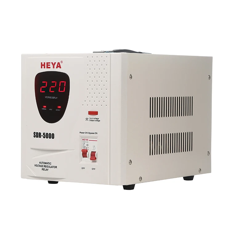 SVC 3000VA 5000VA AC Automatic Voltage Regulator Stabilizer