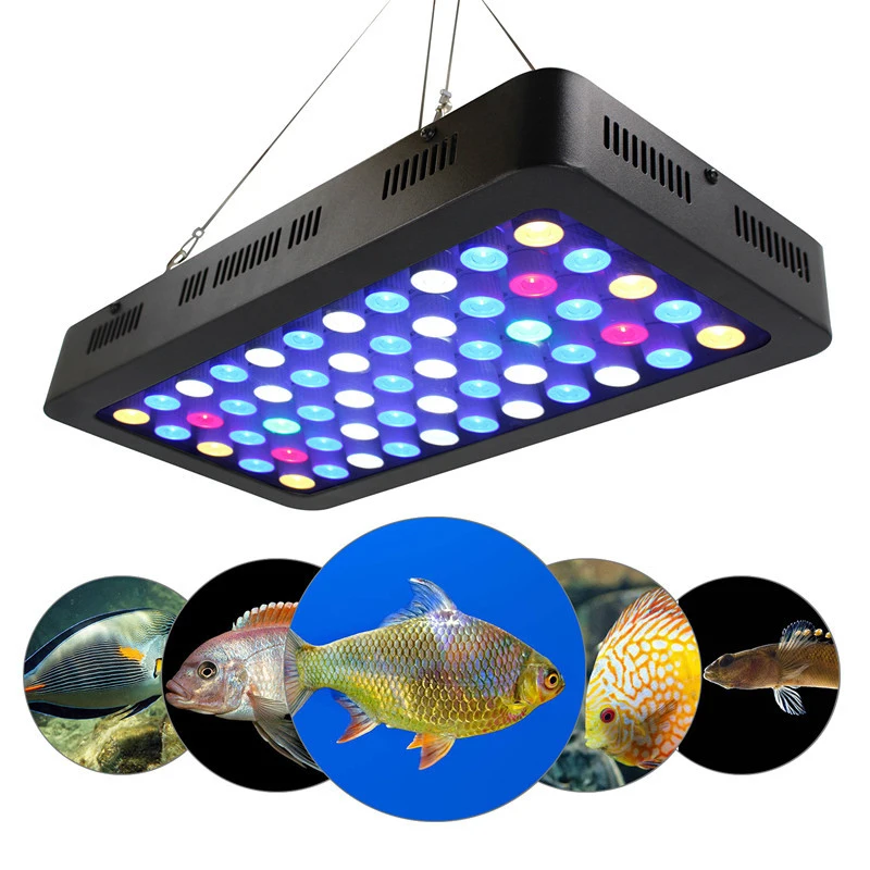 165W Marine Aquarium LED Lighting - Full Spectrum & Efficient