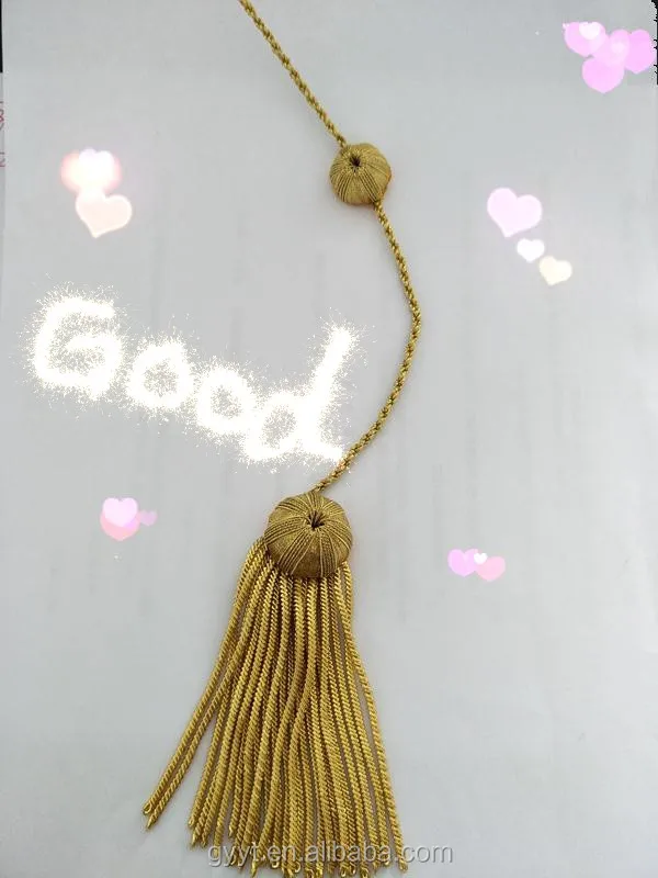 Оптовая продажа оптом золотые слитки кисточки Regalia металлические