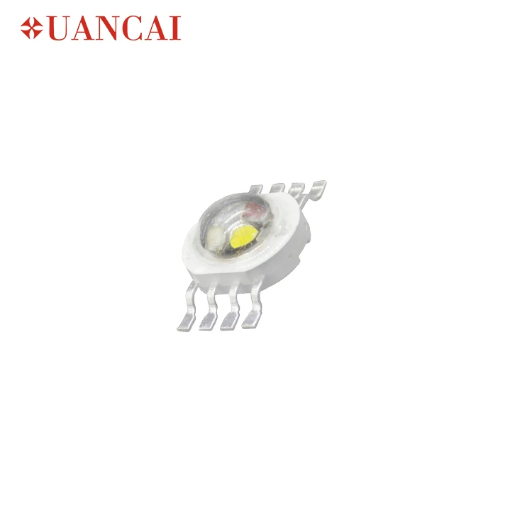 
 Лучшие продажи RGBW COB LED 8Pin 8 Вт RGBW COB LED используется в сценическое освещение/Медицинский освещение CE по ограничению на использование опасных материалов в производстве LM-80 3 года гарантии  