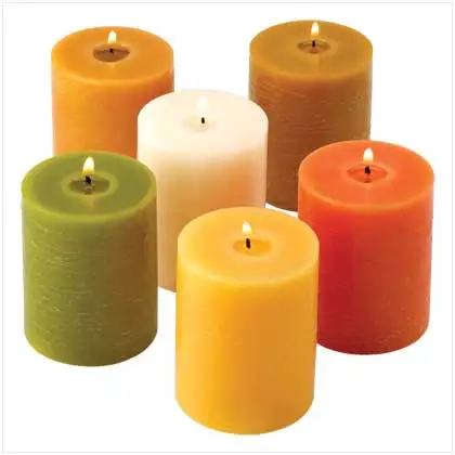 2023 the Most Popular Pillar Shape Paraffin Wax Luminescence Pillar Candle in Bulk