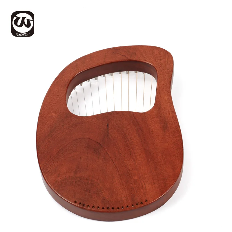 2023 Walter Newest 16 Strings Lyre Harp Lyra Harp - Mahogany Wood