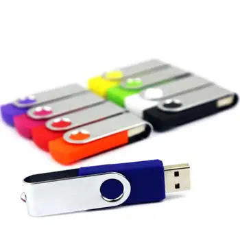 Colorful Swivel Usb Flash Drive Bulk Cheaps Thumb Drive 2gb 4gb 8gb 16gb 32gb Usb Disk Wholesale Price Usb Memory Stick
