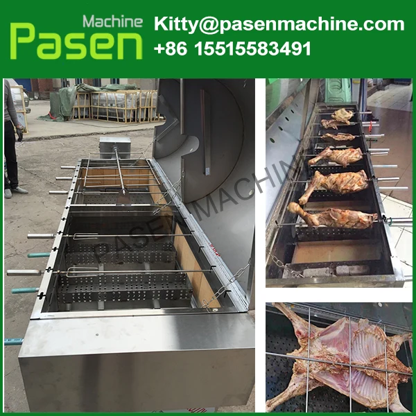 Automatic Rotating Chicken Barbecue Machine Lamb Roast Machine