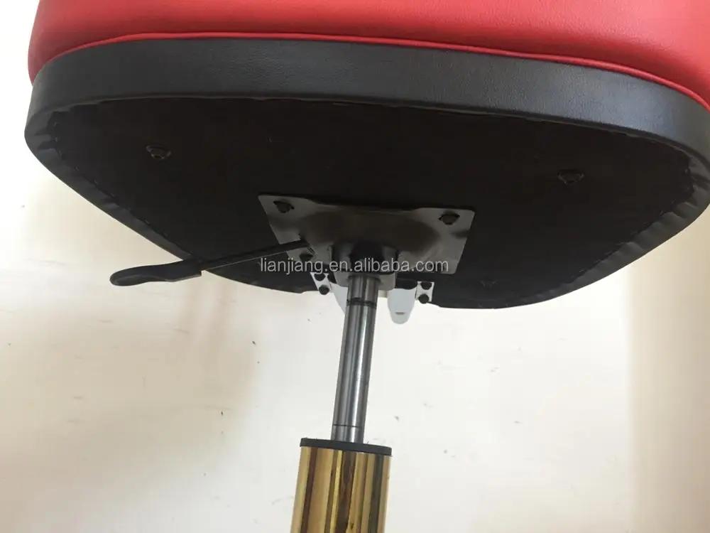 High End bar Chair 360 Swivel Casino Stool Red Colour