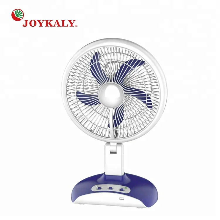 Joykaly Brand Hot Selling AC DC Multi Function Powerful 36 LED Rechargeable Standing Fan