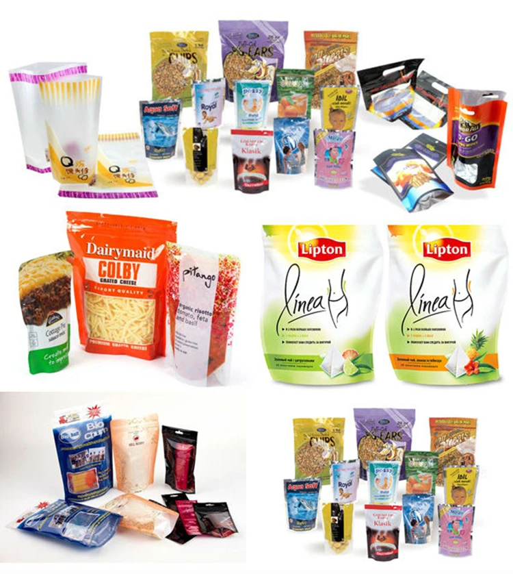 Automatic Durable Pouch Filling Packing Machine for Liquid Powder Grain Flow Snack Chips Made Plastic Paper for Chemical