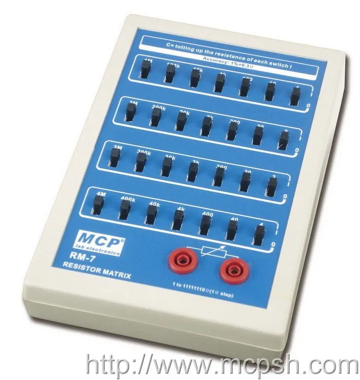 Mcp Rm7 Resistor Matrix Box Educational Teaching Buy Resistance Box