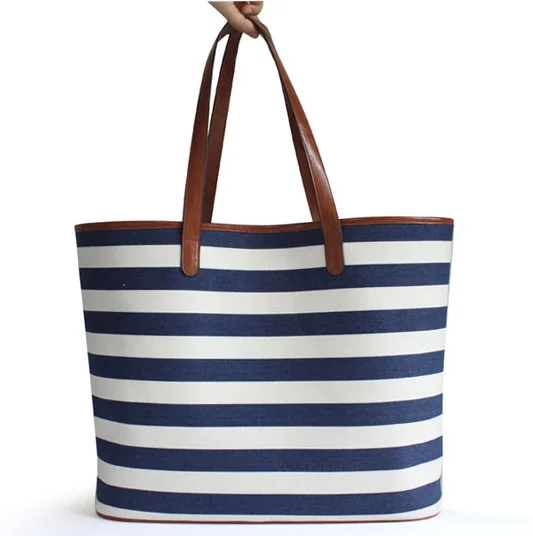 China HDPE Striped Carrier Bag / T-Shirt Bag / Packing Bag Blue/White  Stripe T-Shirt Bag Candy Strip with best quality and price Manufacture and  Factory