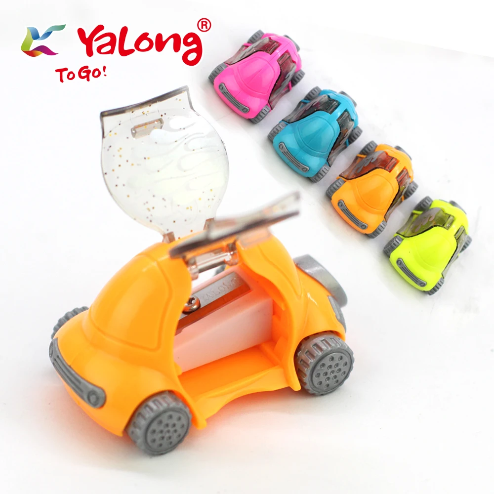 High Quality Student Stationery Pencil Sharpener Color Car Shape Pencil ...