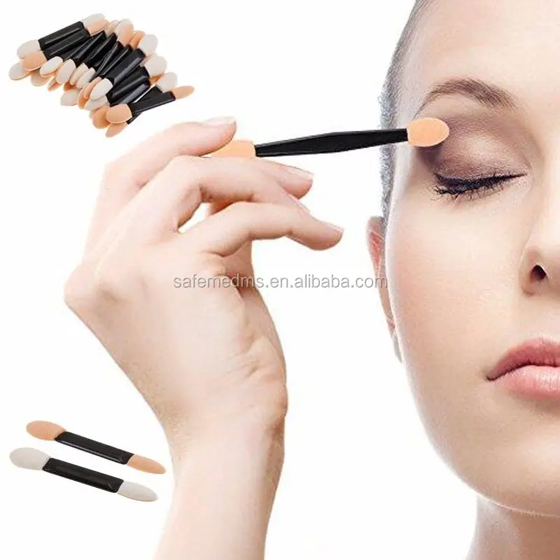 ポータブル初心者安いソフトファー双頭アイシャドウスティック Buy アイシャドウブラシ スポンジブラシ アプリケーターリップブラシ Product On Alibaba Com