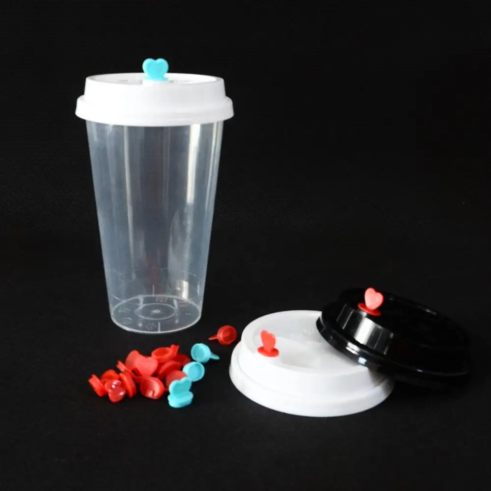 Factory Price Disposable PP Injection Boba Tea Bottle 500ml 700ml Milk Tea Plastic Boba Tea Cup with Custom Printed logo