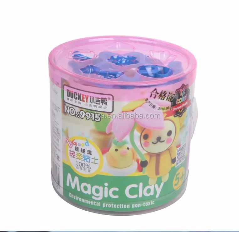 Оптовая торговля китая популярные 12 цвет волшебный свет глины для детей