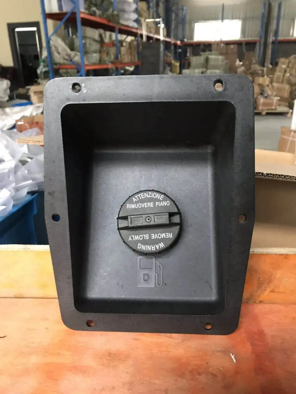 diesel Generator Set Universal Fuel Filler Cover with Lock