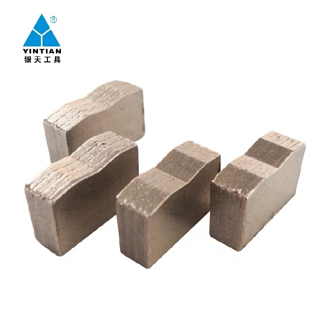 
Высококачественные алмазные сегменты для резки мрамора, базальта, известняка, гранита, песчаника 