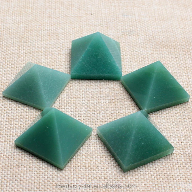 wholesale natural green aventurine pyramid for sale